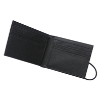 Dompet kulit Spot, klip kartu kredit ultra tipis untuk bisnis, dompet USD pria sederhana, tas kartu lipat ganda
