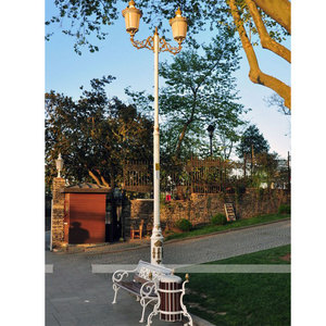 Farol <span class=keywords><strong>de</strong></span> jardín decorativo <span class=keywords><strong>de</strong></span> estilo nórdico, farol clásico <span class=keywords><strong>de</strong></span> <span class=keywords><strong>hierro</strong></span> <span class=keywords><strong>fundido</strong></span> antiguo <span class=keywords><strong>para</strong></span> <span class=keywords><strong>exteriores</strong></span> - Product Image 5