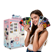 Imprimante automatique UV personnalisée pour coques de téléphone, machine de vente automatique pour l'impression de coques de téléphone portable