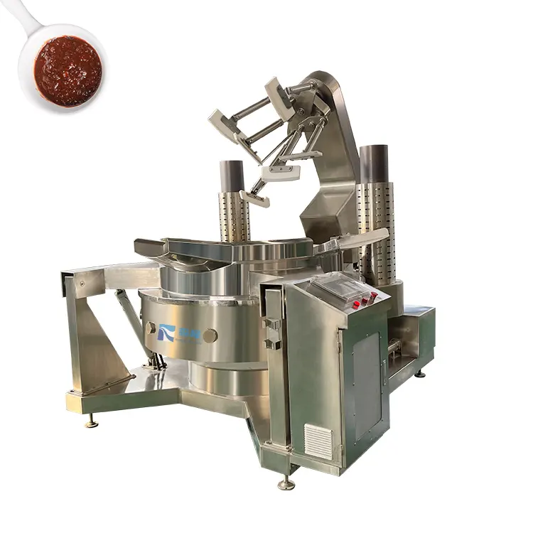 Factory Cooking Machine Hot Sale Factory Automatic Industrial Commercial Caramel Cooking Mixer Machine For Supply