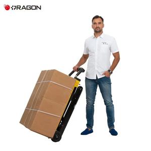 4 पहियों के साथ हाथ ट्रक इलेक्ट्रिक भारी शुल्क ट्रॉली - Product Image 3