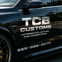 Autocollants de voiture de luxe personnalisés avec logo et lettres, résistants aux intempéries, amovibles, écologiques, avec ruban de transfert – Vente chaude