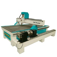 Machine de traitement du bois CNC 3D 1325, routeur CNC 4 axes pour la fabrication de portes, modèle 2026, vente chaude à Jinan, Chine