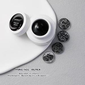 Nuevo producto, esmalte de <span class=keywords><strong>uñas</strong></span> multifuncional, Gel UV pintado, <span class=keywords><strong>pegamento</strong></span> de encaje de <span class=keywords><strong>uñas</strong></span>, Gel <span class=keywords><strong>para</strong></span> esculpir Poke blanco y negro - Product Image 6