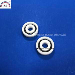 Plastic Bearings For Folding <b>Machine</b> 12mm Diameter Precision Roller Parts <b>Printing</b> Machinery Accessories - Product Image 2