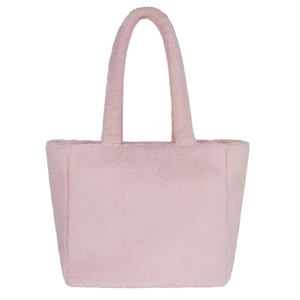 Bolso de Hombro Tipo Teddy para Mujer, Acolchado de Sherpa Suave, con Cierre de Cremallera, Tendencia para Otoño e Invierno - Product Image 3