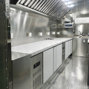 Rimorchio alimentare in concessione per la vendita di cibo Mobile camion camion di Hot Dog carretti per uso commerciale - Product Image 5