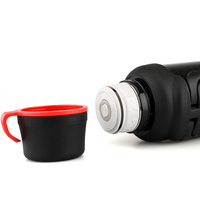 Botella de Agua de Viaje de Acero Inoxidable y Plástico Kuangdi, Termo Deportivo, Termo de Viaje, Termo de Camping, Termo Grande para Té de 3 Litros