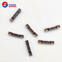 Gerzhuo Tungsten Carbide Solid Carbide Extension Inserts MGMN400-M Grooving Insert HRC40-60 PVD CVD Coated OEM for
