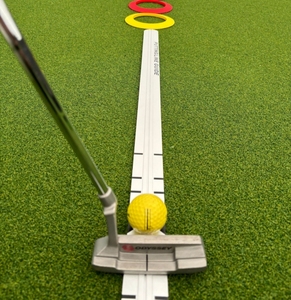 Trọng lượng nhẹ xách tay hợp kim nhôm thẳng Cai Trị Putter với quỹ đạo hướng dẫn cho Golf đào tạo Golf phụ kiện Golf - Product Image 1