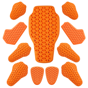 WOSAWE Protection Interne Réglable et Respirante pour Moto, Épaisse, en PE Certifié CE, pour Coudes et Genoux, Compatible Vestes et Pantalons - Product Image 1