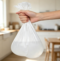 Sacs de rangement biodégradables en gros pour fruits et légumes, avec fond scellé en étoile, de qualité alimentaire, pour supermarchés et épiceries