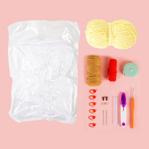 <b>Beginners</b> Chicken Crochet <b>Kit</b> with Step-by-Step Video Tutorials Crochet DIY <b>Knitting</b> Supplies <b>for</b> Adults Kid - Product Image 3