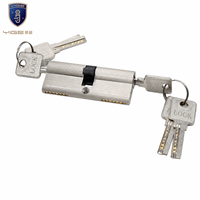 Cylindre de serrure à mortaise fonctionnel en alliage de zinc de qualité supérieure 35/50T, quincaillerie de porte, fourniture d'usine, personnalisation OEM ODM pour serrures de porte domestiques