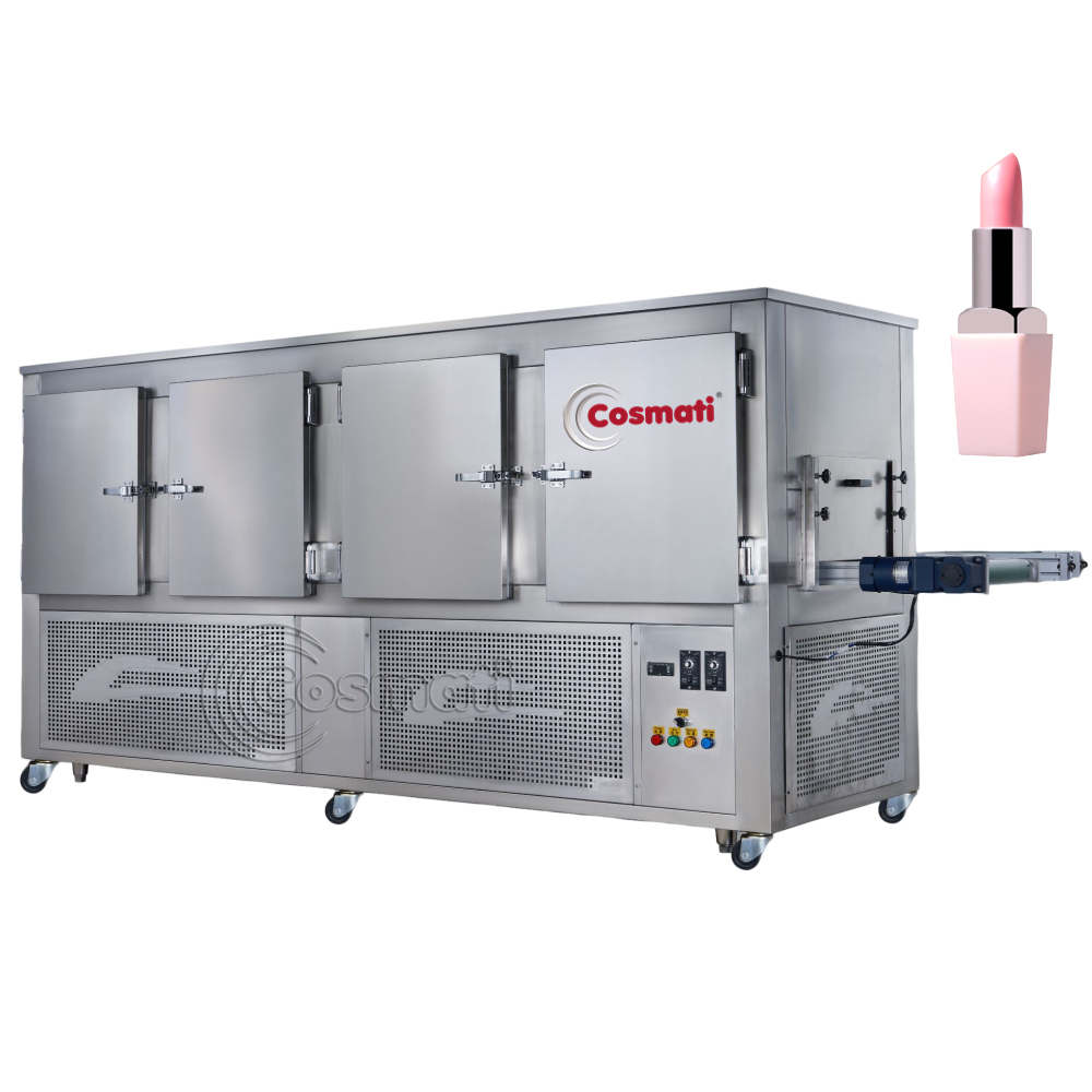 Туннель для охлаждения косметики, туннель для замораживания губной помады, туннель для губ с конвейерной лентой