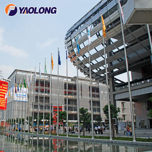 Système de treuil automatique conique en acier inoxydable de 10m 20m Grand mât de drapeau extérieur avec levage et abaissement intégrés pour drapeaux - Product Image 4