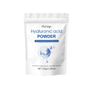 Ácido hialurónico y vitamina C Esencia en <span class=keywords><strong>polvo</strong></span> 100g Bajo peso molecular Grado cosmético Hidratante facial Elemento puro soluble en agua - Product Image 1