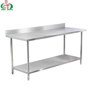 Công nghiệp thép không gỉ bảng nhà hàng bảng thương mại nhà bếp thép không gỉ bàn làm việc - Product Image 1