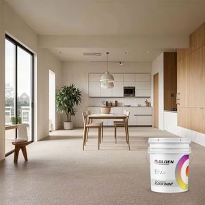 Epoxy-Colored Sand Home Floor <b>Coating</b> Imitating Marble Tiles for Premium Look Epoxy Colored Sand Floor <b>Paint</b> - Product Image 6
