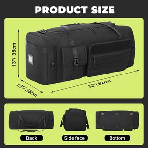 Sac de transport pour patins à glace, pratique pour les voyages, grande capacité, sac de sport pour hockey, résistant en polyester et nylon, échantillon gratuit - Product Image 5
