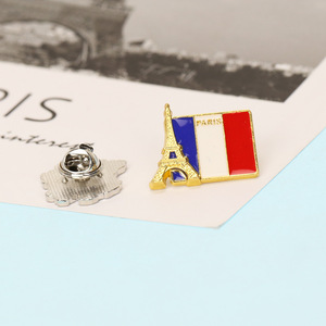 Di alta qualità American US EU Germany bandiera del paese morbido smalto duro placcato spilla distintivo magnetico personalizzato spille da risvolto per Souvenir - Product Image 6