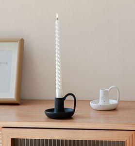 Nordic Style Ceramic Candlestick <b>Candle</b> <b>Dinner</b> Props Romantic Candlestick Home Tabletop Decoration Pieces - Product Image 4