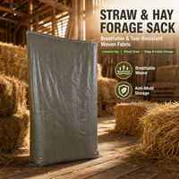 Sac tissé économique pour emballage alimentaire thermocoupé 110 x 150 cm 139 g avec structure respirante pour usines de transformation