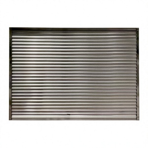Porte à enroulement électrique à grande vitesse en acier galvanisé coloré, antivol, coupe-vent, pour ferme et commerce - Product Image 1