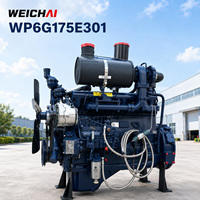 SCDC Weichai WP6G175E301 129kW 2000 U/min Reihensechszylinder Dieselmotor mit mechanischer Pumpe für Baumaschinenlader – Direkt vom Hersteller