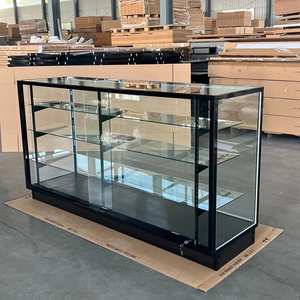Nouvelle <span class=keywords><strong>Vitrine</strong></span> <span class=keywords><strong>en</strong></span> Bois à Vision Panoramique / Présentoir de Magasin Économique - Product Image 4