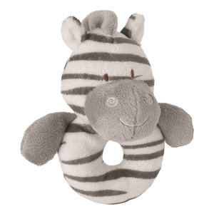 Ensemble de cadeaux pour bébé au design animal zèbre personnalisé avec jouet en peluche et couverture pour bébé, chaussures à hochet, jouets souples - Product Image 4