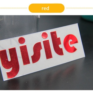 Custom Foil Gold Logo Pressed Wine Label Metal <b>Transfer</b> UV 3d Candles Waterproof <b>Sticker</b> - Product Image 5