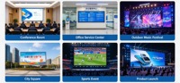 Pantalla LED para Exteriores Vishow6.0 P2.604, Panel de Alquiler para Video Wall de Escenario 500x1000mm, Ultra Alta Resolución 7680Hz, IP65 Impermeable, 4500CD HDR10+