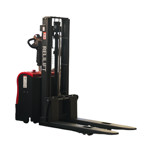 Verstellbare Gabeln 1,5 Tonnen Elektrischer Palettenhubwagen für Be- und Entladearbeiten Elektrischer Stapler - Product Image 5