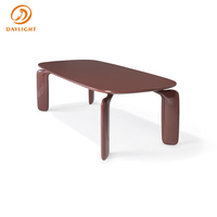 Table de salle à manger en bois massif de noyer à bord vif, style nature moderne, meubles de maison abordables, taille personnalisée