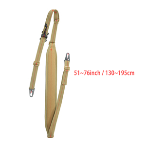 Sangle de fusil rembourrée à réglage rapide pour la chasse tactique, tir à 2 points, sangle de fusil rembourrée pour l'épaule - Product Image 4