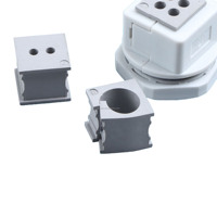 Presse-étoupe modulaire séparable sans découpe pour câbles avec connecteurs, étanche IP65