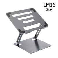 Soporte Metálico para Portátil, Color Gris Plateado, Directo de Fábrica, Personalizable, Servicio OEM, Envío Rápido, En Stock
