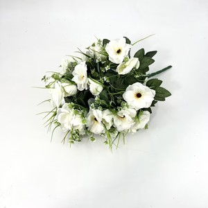 36 Têtes 48cm Grand Bouquet de <span class=keywords><strong>Fleurs</strong></span> Artificielles Arrangement de Chrysanthème en Soie Bouquet de <span class=keywords><strong>Fleurs</strong></span> Décor Funéraire - Product Image 2