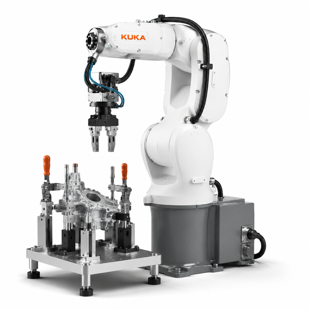 Hot Sale KUKA KR4 R600 Articulated Robot 6 Axes Mini Manipulator 4kg Payload 500mm Reach Multi Mount Installation Robot Arm