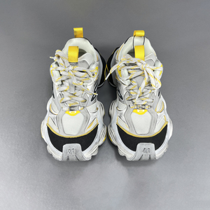 2026 Chaussures de créateur de luxe de haute qualité, Baskets en cuir jaunes pour femmes et hommes, style mode extérieur robuste à lacets en tissu pour la marche - Product Image 3