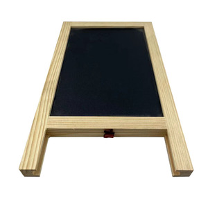 Lavagne per bambini con gesso di scrittura Doodle di disegno bordo nero montato a <span class=keywords><strong>parete</strong></span> in <span class=keywords><strong>legno</strong></span> cartello cornici Tablet bacheca - Product Image 2