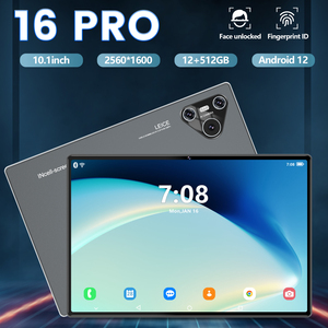 16 Pro Business Tablet PC 10,1 pulgadas 2K IPS pantalla táctil 16GB + 1TB Android 14 10000mAh batería teclado frontal pluma profesional - Product Image 2