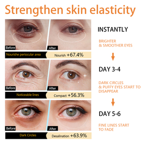Masques hydrogel anti-rides et raffermissants au collagène en gros, contenant de l'acide hyaluronique et des patchs oculaires aux peptides OEM/ODM - Product Image 5