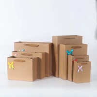Sac en papier kraft brun avec logo et dimensions personnalisés, sac en papier pour emballage alimentaire avec poignée, prix bas, sac en papier pour le shopping