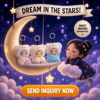 Vente en gros : Boîte mystère de porte-clés en peluche, boîte surprise de personnages d'ours mignons, pendentif en peluche de collection, fournisseur d'usine OEM