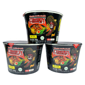 Poulet épicé chinois asiatique saveur personnalisée tasse coréenne bol paquet Ramen nouilles instantanées - Product Image 4