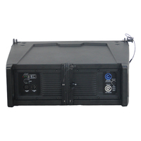 Sistema de Altavoces Line Array Activos Leon Audio de 2000W Clase D con DSP, Altavoces Line Array de Madera con Doble Woofer de 6 Pulgadas