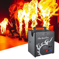 Nouveau style projecteur de flamme à trois têtes DMX scène effet de feu 3 têtes feu flamme Machine