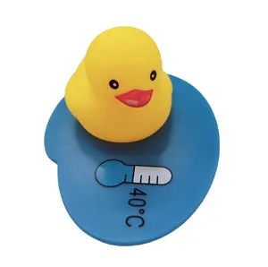 New Arrival Cute Sea Animal Toys With High Temperature Color Change Pool Water Baby Bath Floating Safety Temperature Thermometer